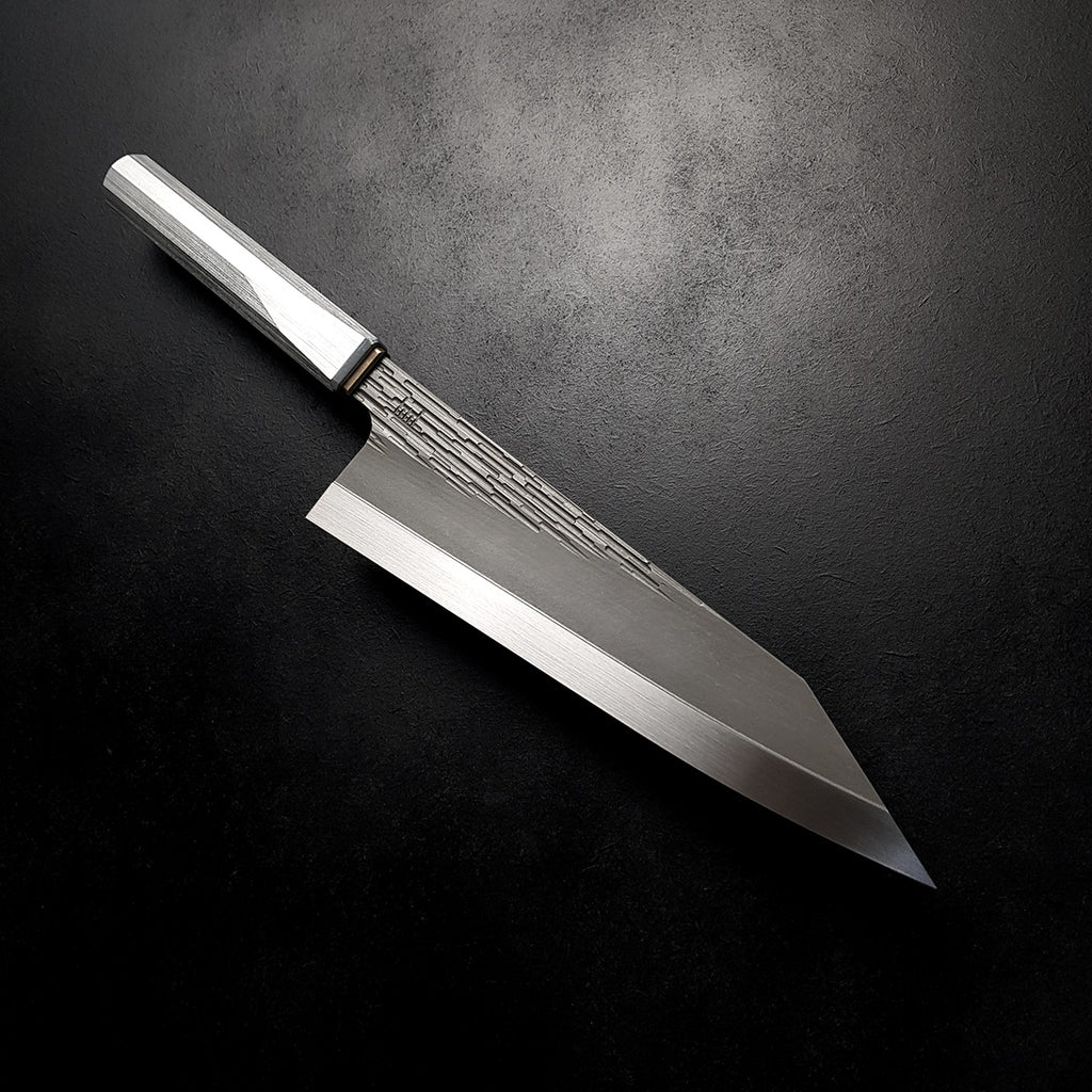 220 Stainless S-grind Gyuto – ScheepersBuilt